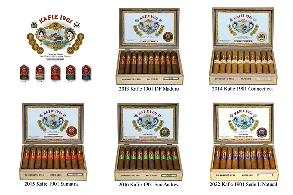 Rebranded Kafie 1901 Cigars