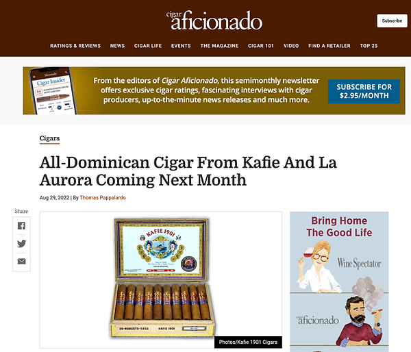 New Premium Cigar