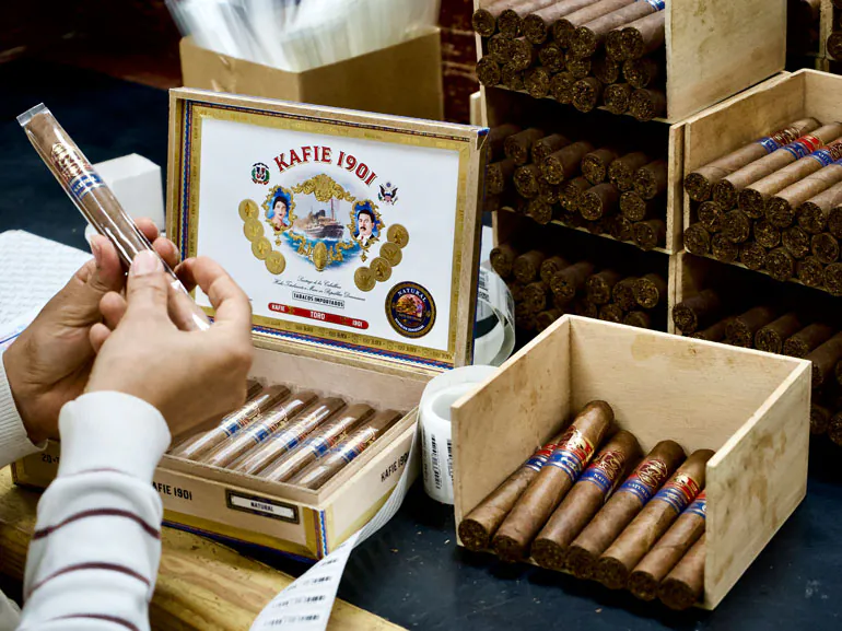 Kafie 1901 Cigars Undergoes Brand and Blend Update with La Aurora
