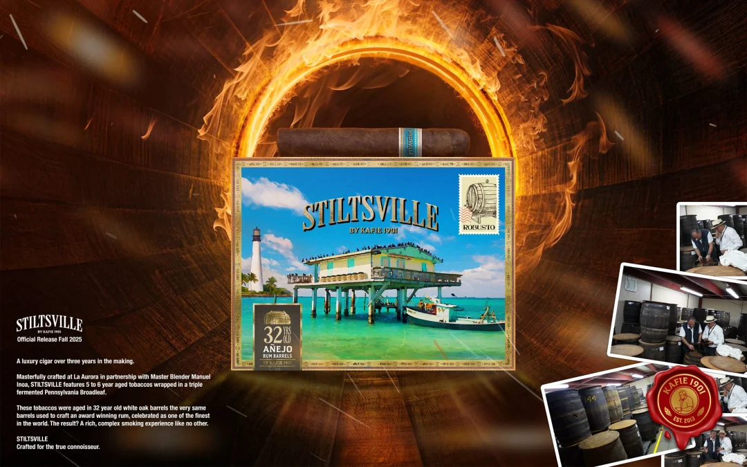 Kafie 1901 Cigars Announces Fall 2025 Release of STILTSVILLE, A Tribute to Miami’s Storied Past